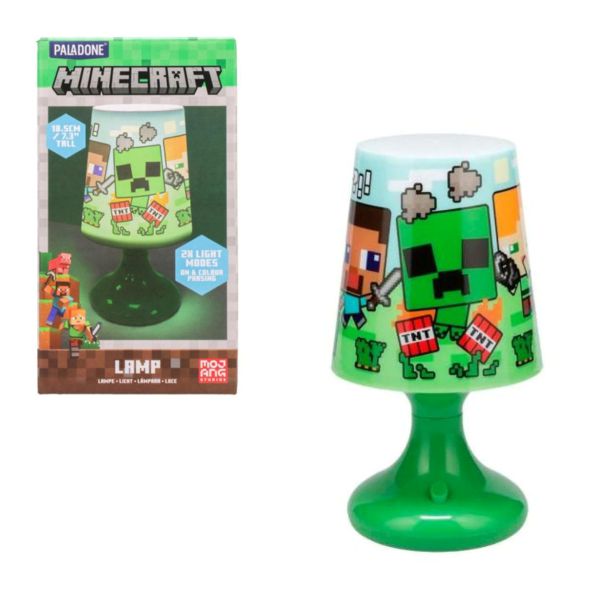 PALADONE – MINECRAFT Lampada da Tavolo cm (In box cm)…x12